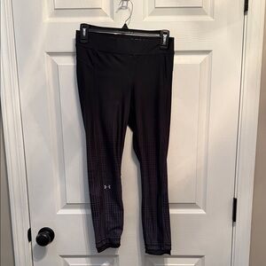 Under Armour Women’s Size M Black Gradient Leggings
